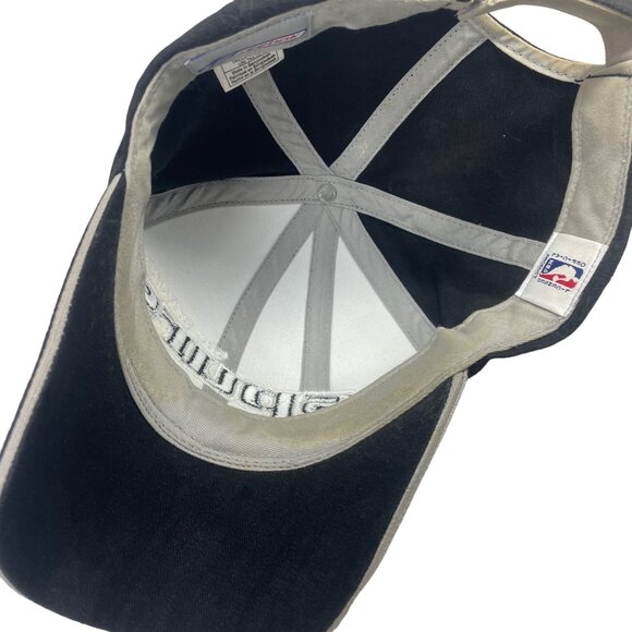 San Antonio Spurs NBA Reebok Hat One Size Adjustable Velcro Strap Black & Gray - Picture 8 of 10